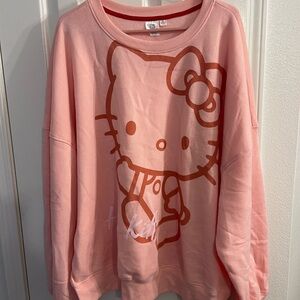 Hello Kitty Pink Crewneck Sweatshirt